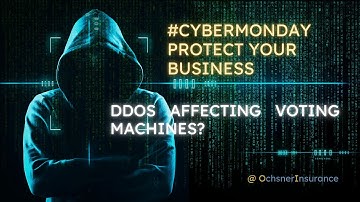 Cyber Monday V81224 DDOS attack on voting machines