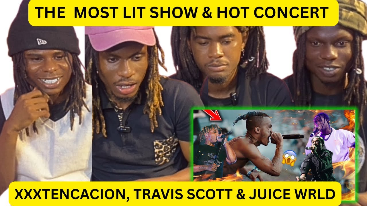 Rappers react to:the most lit shows & hot concert compilation