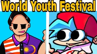 FNF World Youth Festival (Razgovori O vazhnom) on android! Fnf mod on android