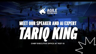 Full AgileTD - Meet the speaker: Tariq King Update