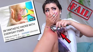 TESTING 28 FANTASTIC HACKS WITH EVERYDAY ITEMS by 5 Minute Crafts