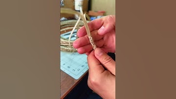 How to finish the ends of a rawhide Reata or Riata #leathercraft #leatherwork #diy leathercrafts