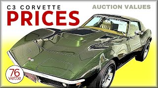 How Much do C3 Corvettes Sell For at Auction?