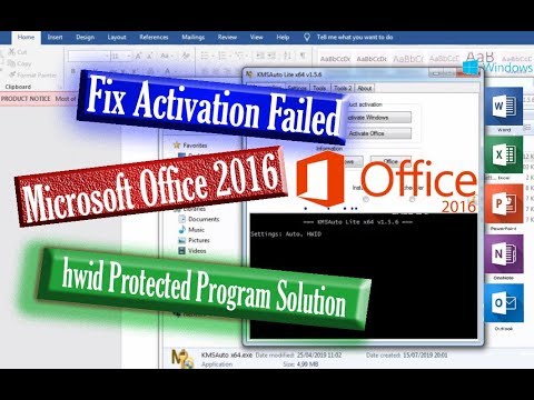 Cara mengatasi ms word 2016 product activation failed