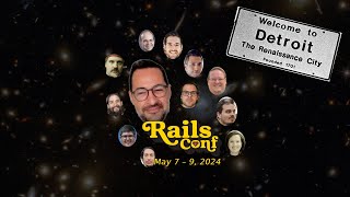 Friendly S2E4 Ufuk says there is definitely NO consipracy around RailsConf 2024 in Detroit!
