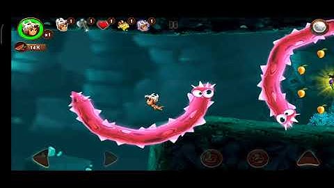 Jungle Adventures 3 - Gameplay Walkthrough Part 7 - World 3 Level 4 And Angler Boss (iOS, Android)