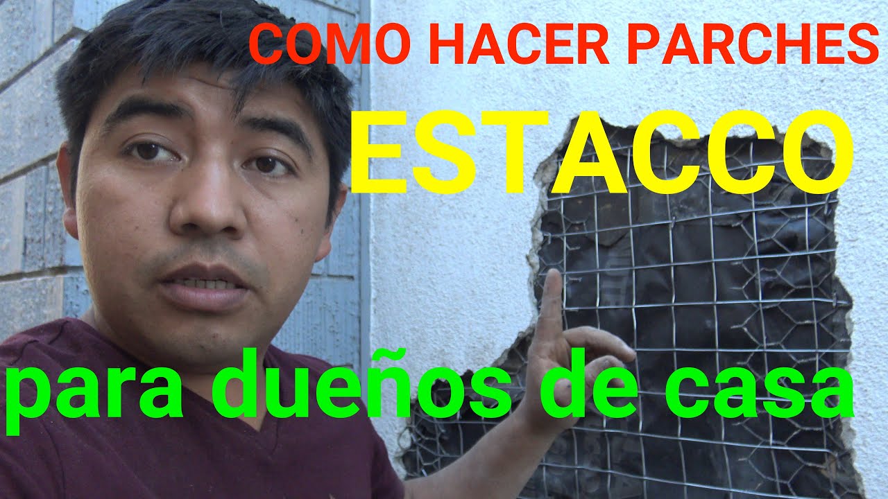 ⁣como hacer parche de estaco paso a paso fácil y rápido