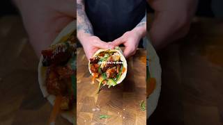 Korean BBQ Chicken Flatbread