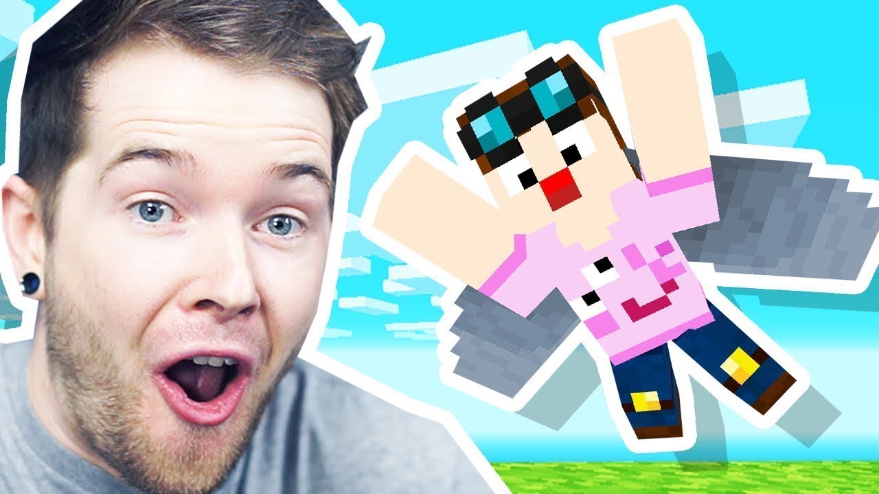 DanTDM Learning to FLY in Minecraft Hardcore! 