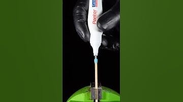 ASMR correction fluid on matchstick satisfying close-up ( macro - zoom in)#asmr #asmrsounds #closeup