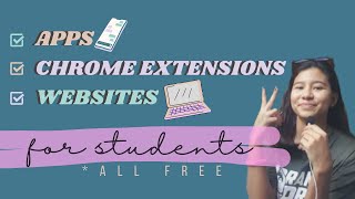 FREE APPS / EXTENSIONS / WEBSITES  FOR STUDENTS | PHILIPPINES screenshot 1