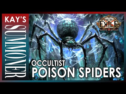 PoE 3.17 - Poison Spiders Occultist - Build Guide - Siege of the Atlas - Archnemesis - Шушпанчик