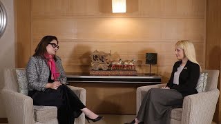 Ms. Annita Demetriou -  President of the house of Representatives  | Marwah Studios | MSTV