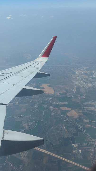 BOM To BKK | AirIndia AI-0354 | Flying Above Bangkok | Part 1 | #shorts