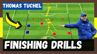 ✅ Passing And Finishing Soccer drills / Thomas Tuchel