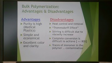 Starting Materials and Polymerization Methods (Lecture 2b)