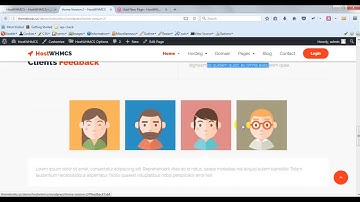 How to Setup Home Page on HostWHMCS - Responsive Hosting and WHMCS WordPress Theme