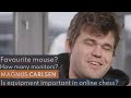 Magnus Carlsen Doesn’t Use His Laptop for Online Chess