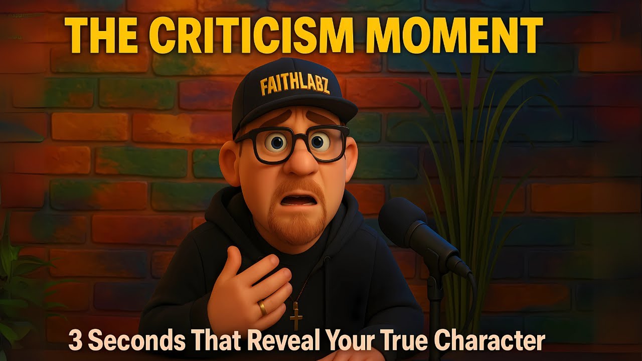 The Criticism Moment: How 3 Seconds Can Change Everything | James 1:19 Devotional