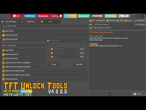 TFT Unlock Tool