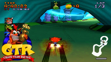 Crash Team Racing (PS1) 101% - Part 30 - Purple Gem Cup