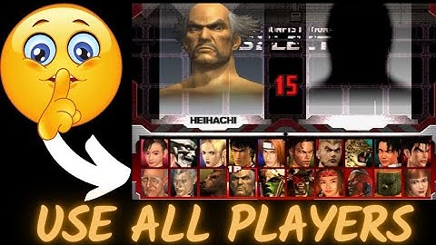How to use all players in tekken 3 | Tekken 3 main sare gude kese khole | How to Download Tekken 3