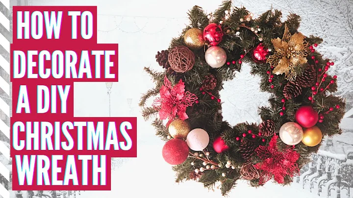 DIY Christmas Wreath Tutorial
