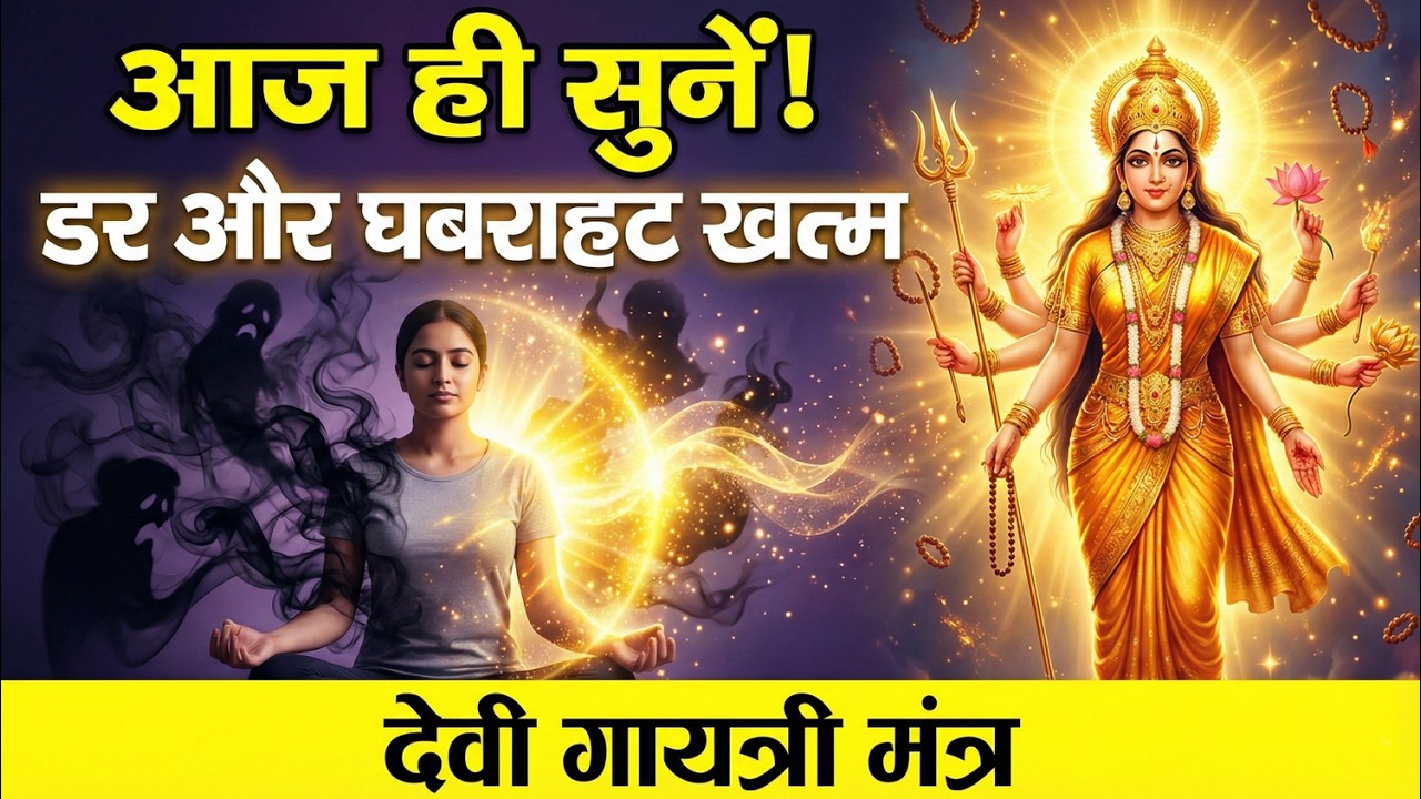 देवी गायत्री मंत्र: डर और घबराहट का होगा जड़ से अंत—आज ही सुनें | Devi Gayatri Mantra | Vedic Mantra