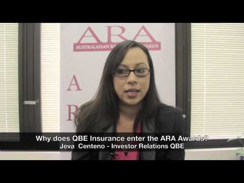 Why does QBE Insurance enter the ARA Awards?