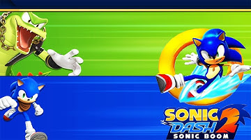 Sonic Dash 2: Sonic Boom GAMEPLAY (Android, IOS) - #New Team : Vector the Crocodile | Sonic