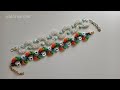 ⚜️ Rainbow loops on Cute Daisies, Seed bead Bracelet/Beaded Jewelry/Pulsera Tutorial diy