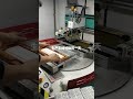 Silicone button screen printing machine remote control button automatic screen printing machine