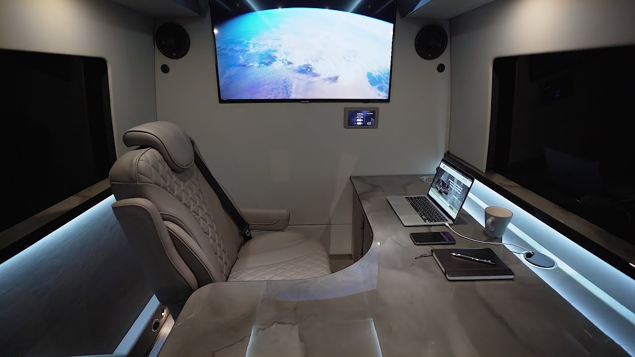 VIP Mobile Office MB Sprinter by INKAS® - YouTube