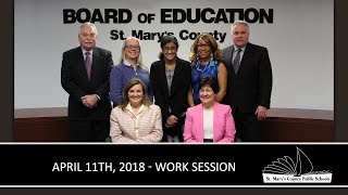 Budget Work Session 4/11/18