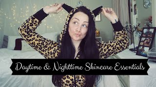 Daytime &amp; Nighttime Skincare Essentials Acne Prone Skin