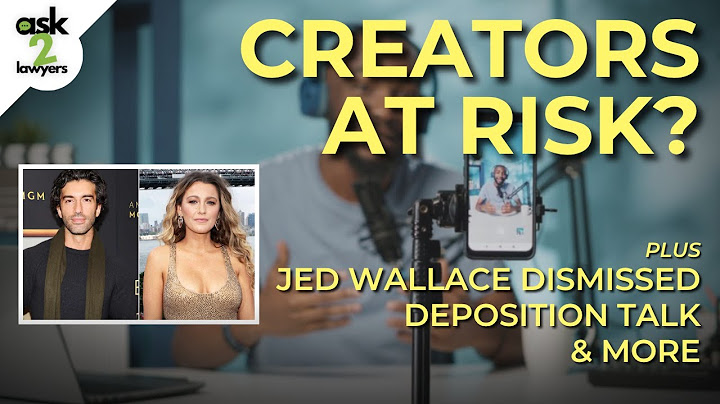 Subpoenas to Creators, Wallace's Win & Moving Depositions | Baldoni & Lively Legal Maze