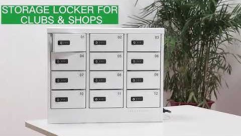 Cell Phone Storage with power charger for Clubs