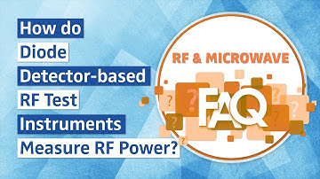 How Do Diode Detector-based RF Test Instruments Measure RF Power?