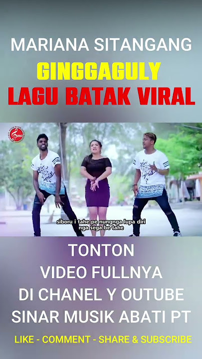 Dj Batak Mariana Sitanggang - Ginggaguly #lagubatak #shortvideo
