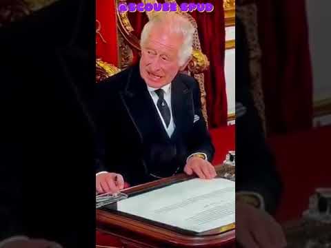 Your King & Leader? What Charles Said 'Real Audio' 🤣 See LINKS🕊