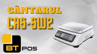 Cîntar CAS SWII-15CS (max 15kg, min 40g, d 5g)