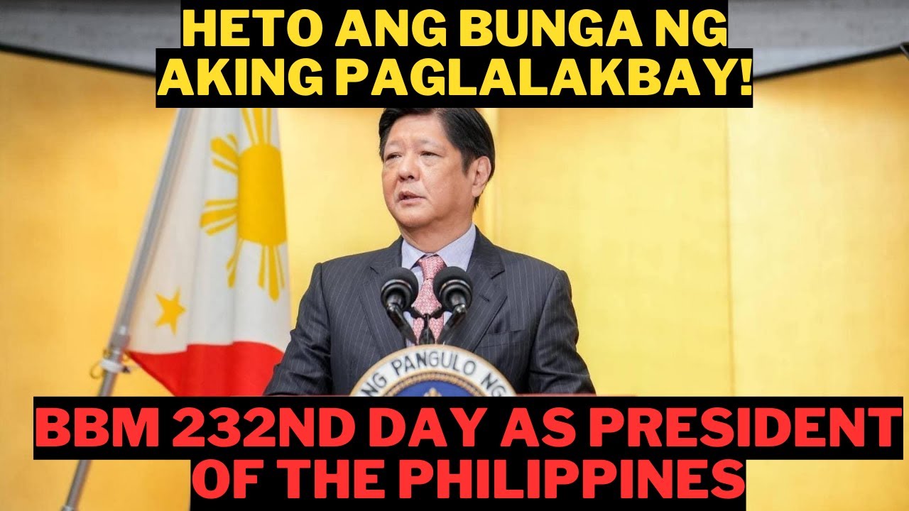 PBBM STATE VISIT NAGBUBUNGA NA 232nd Day As President Of The pbbm-state-visit-nagbubunga-na-232nd-day-as-president-of-the