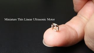 Thin  linear ultrasonic motor