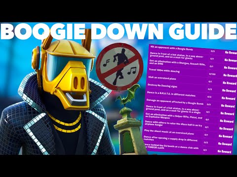 How to Complete the Boogie Down Challenges FAST in Fortnite Season 10 | Fortnite Boogie Down GUIDE