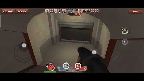 playing capture the flag without killing the enemy ( team of fortress 2 mobile ) watch until the end