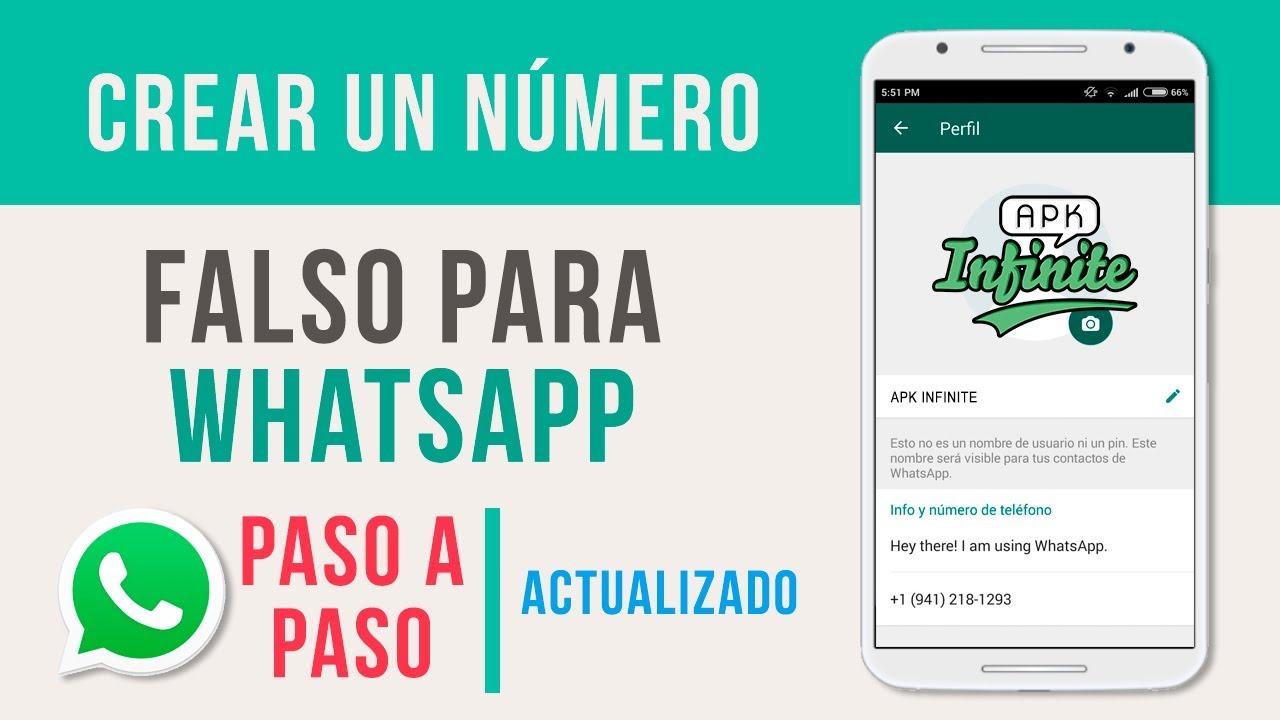 numero fake para whatsapp 2018