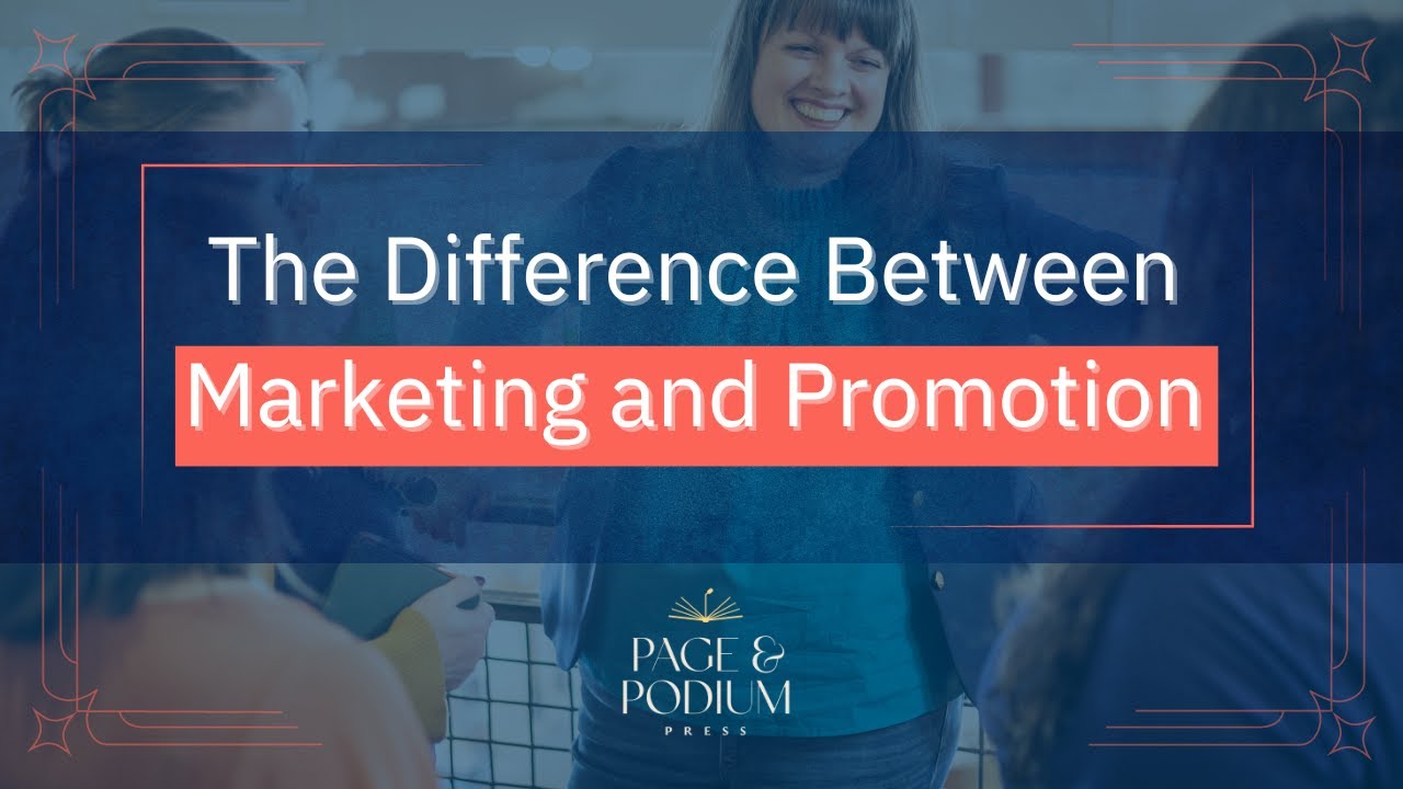 The Difference Between Marketing and Promotion - YouTube