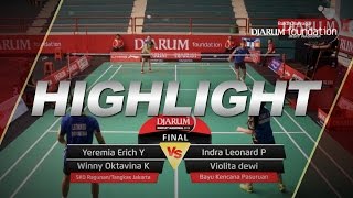 Yeremia Erich/Winny O (SKO Ragunan/Tangkas Jakarta) VS Indra L/Violita Dewi (Bayu Kencana Pasuruan)