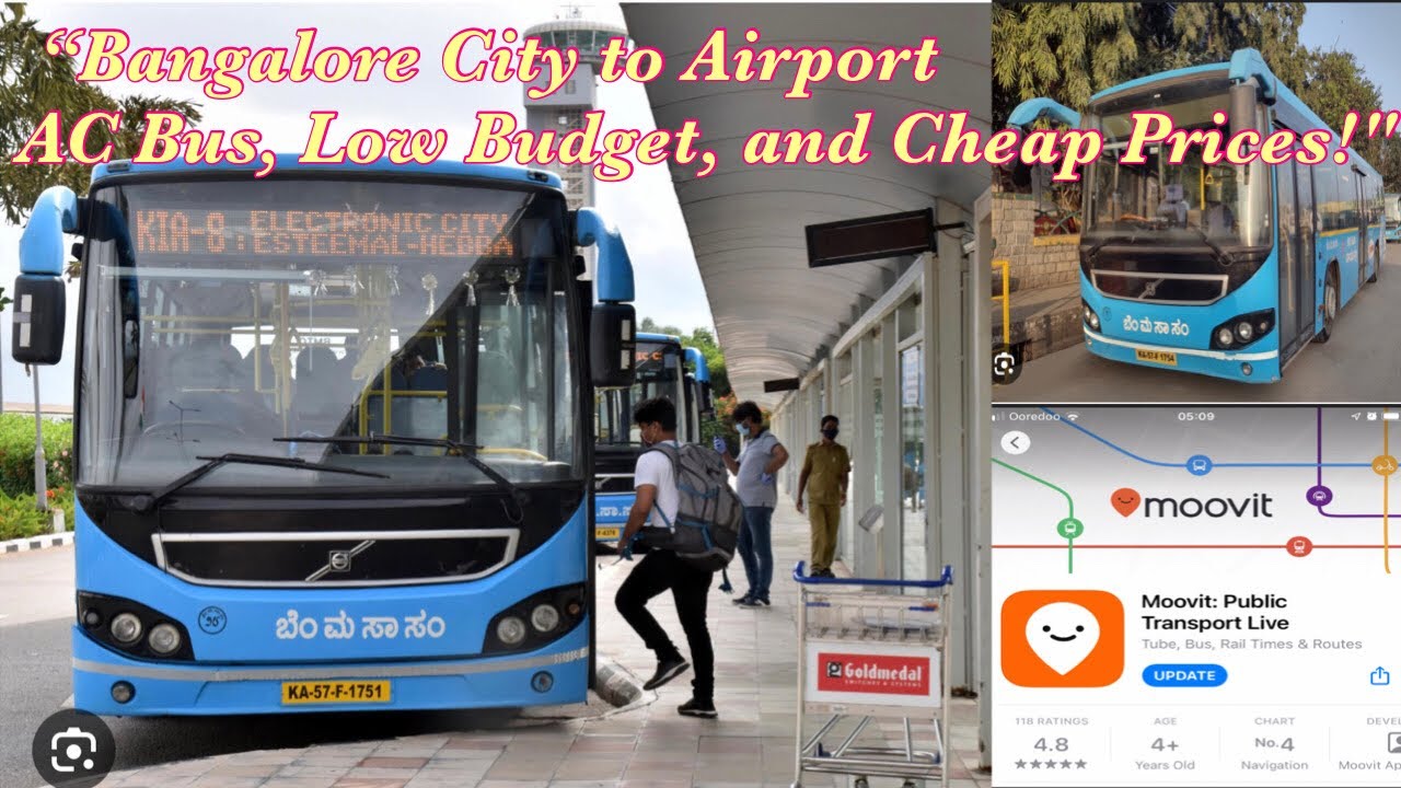 “Bangalore City to Airport & Airport to Bangalore City - AC Bus, Low ...