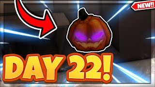 How To Find The *DAY 22 PUMPKIN* In Roblox Trade Tower! Halloween Event!